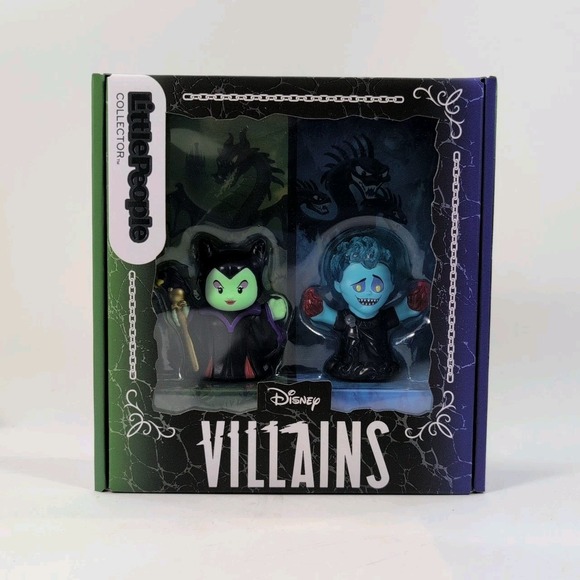 Little People Other - 2026 Little People Disney‎ Villains Maleficent And Hades - NEW Sealed